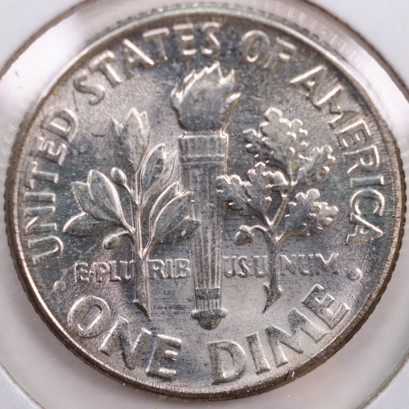 1955 Roosevelt Silver Dime, Mint State Uncirculated Coin, Store #DE0291