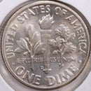 1955-D Roosevelt Silver Dime, Mint State Uncirculated Coin, Store
