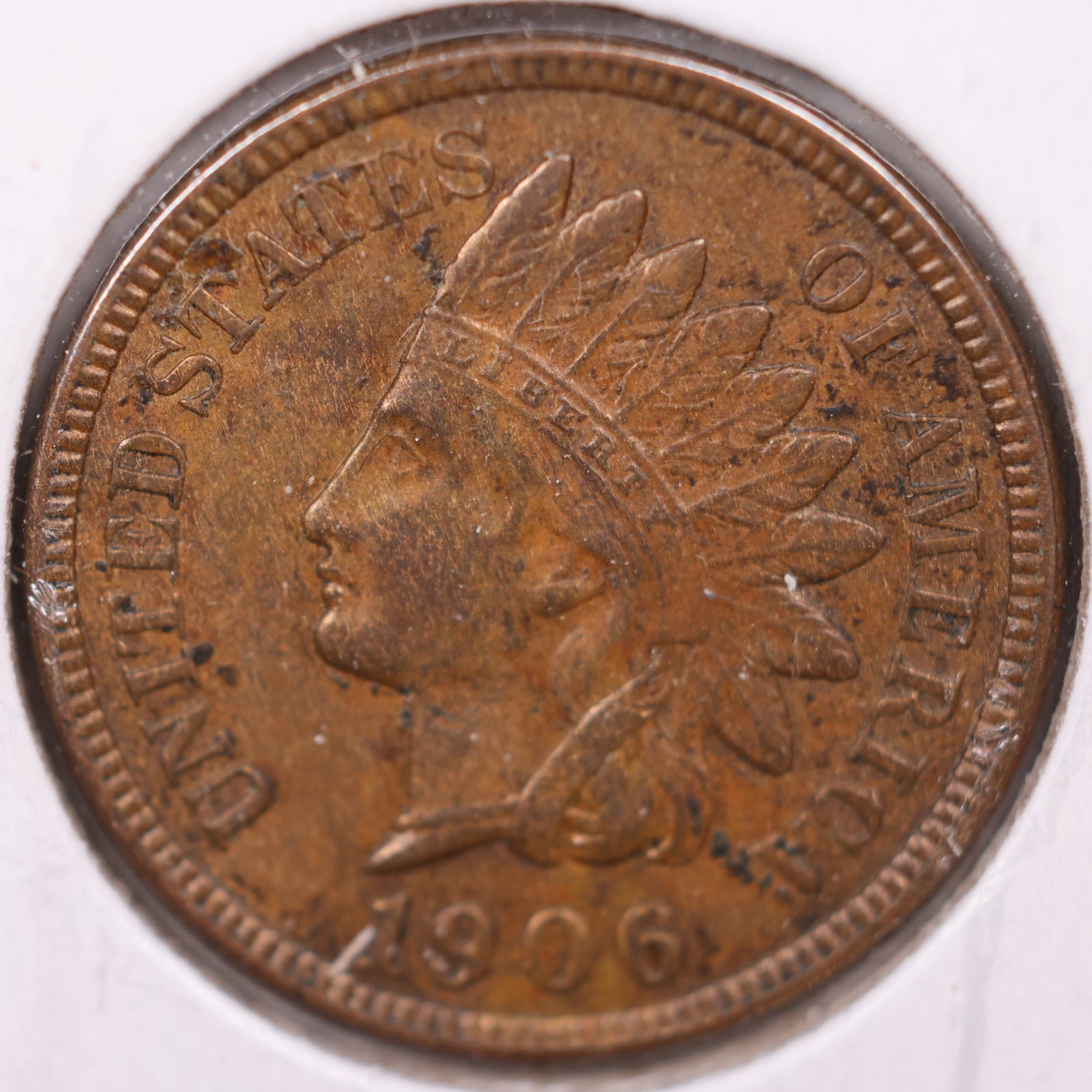 1906 Indian Head Cent, Very Fine Circulated Coin, Store #CT1123