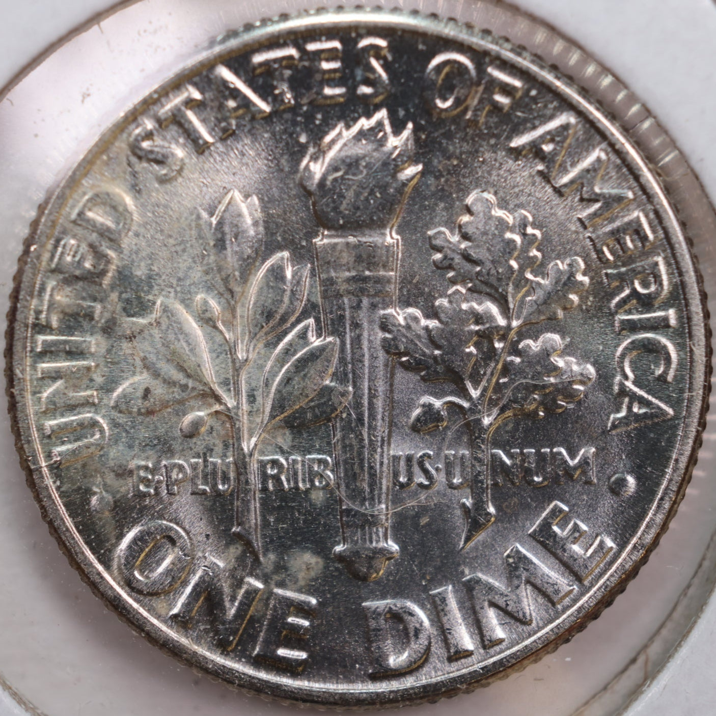 1956 Roosevelt Silver Dime, Mint State Uncirculated Coin, Store #DE0294