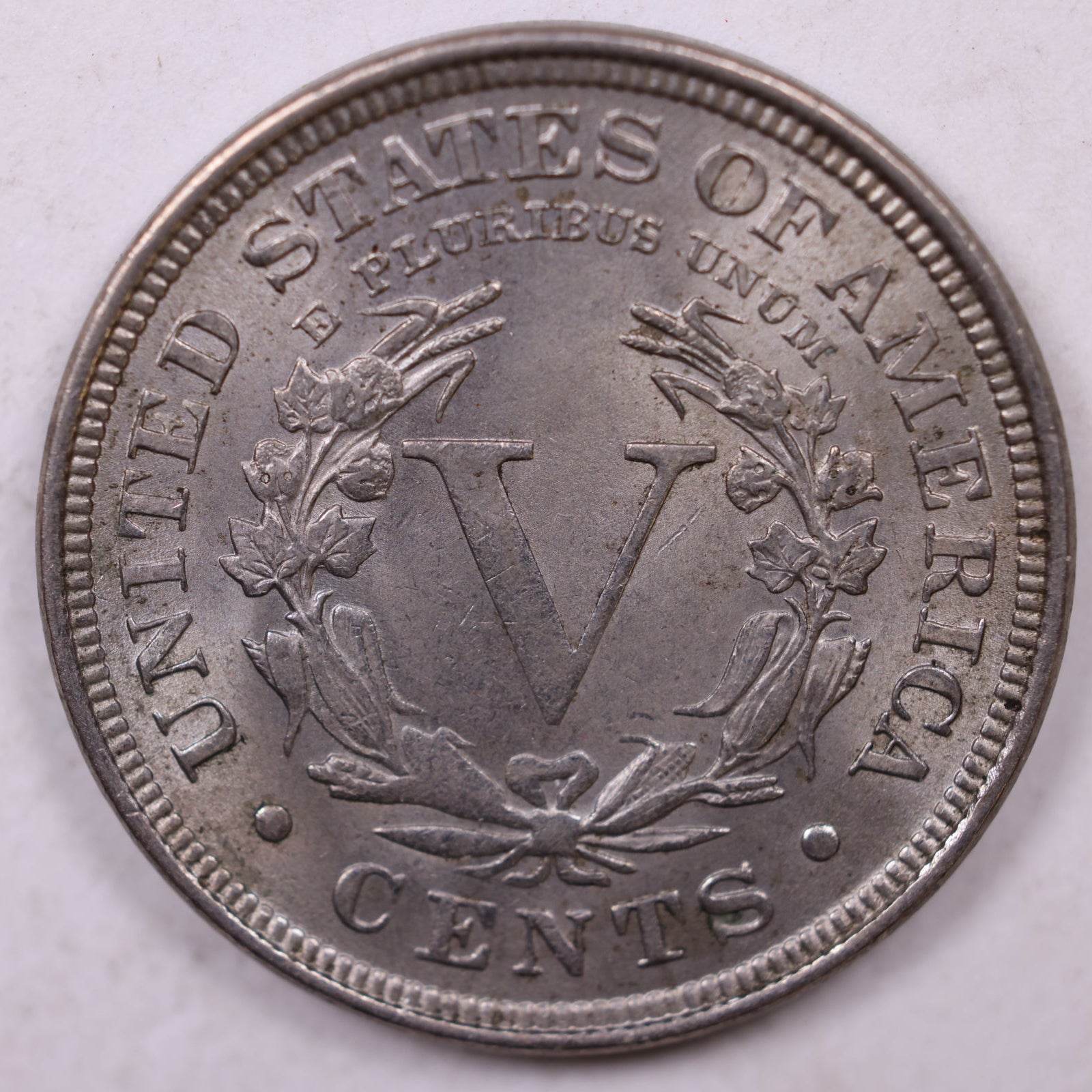 1908 Liberty V Nickel, Mint State Uncirculated Coin, Store #NL665