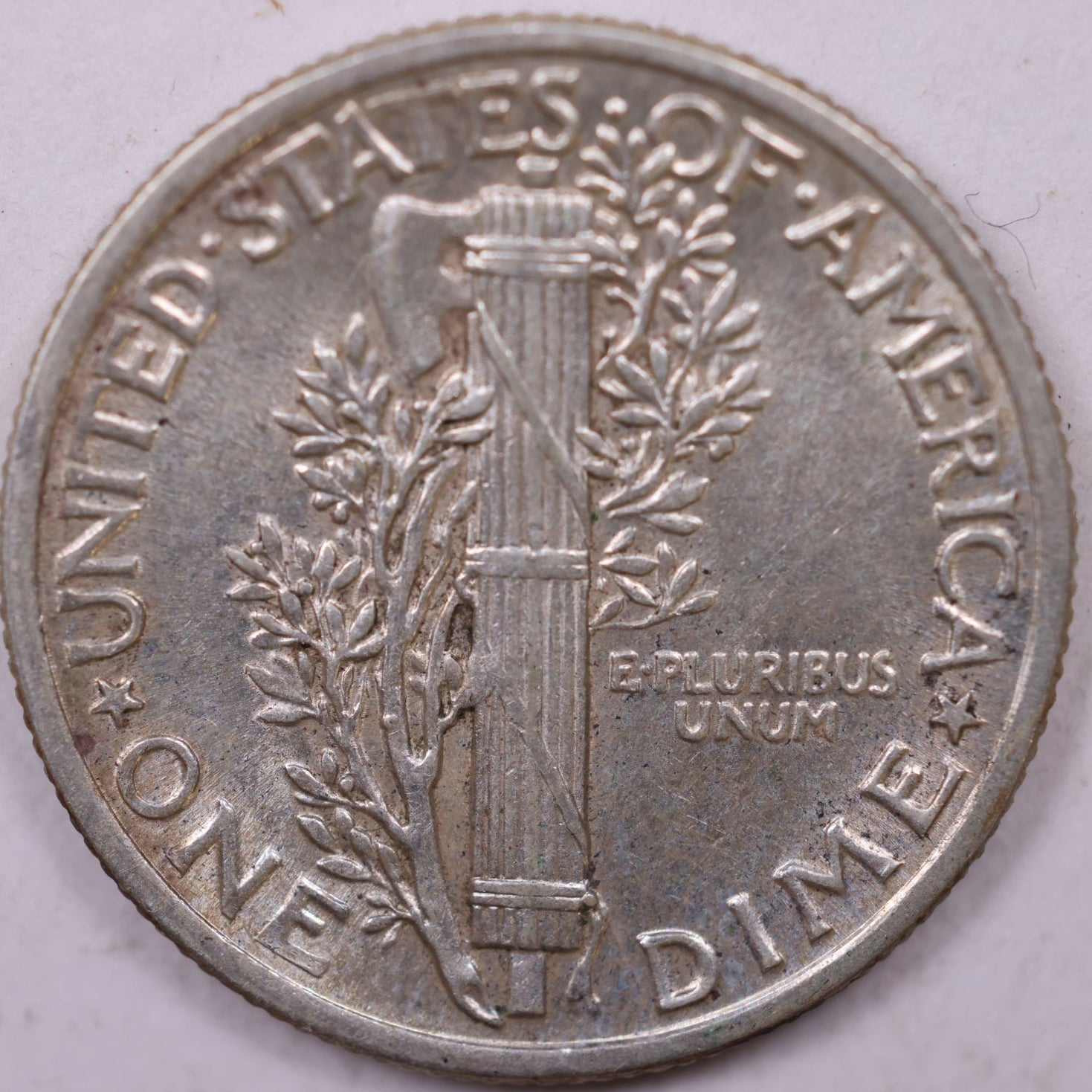1942 Mercury Dime, Mint State Uncirculated Coin, Store #DE0817