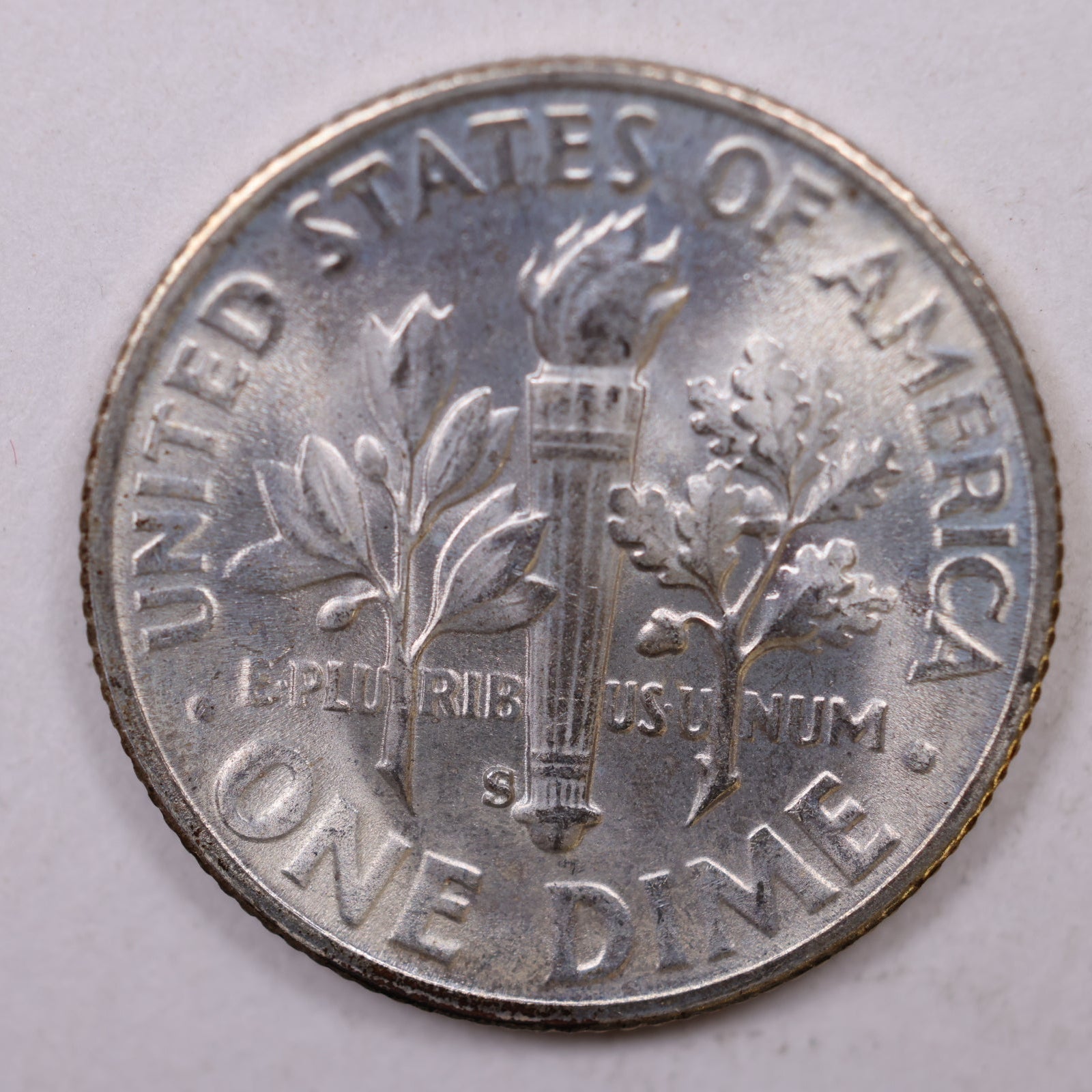 1952-S Roosevelt Silver Dime, Mint State Uncirculated Coin, Store #DE0820