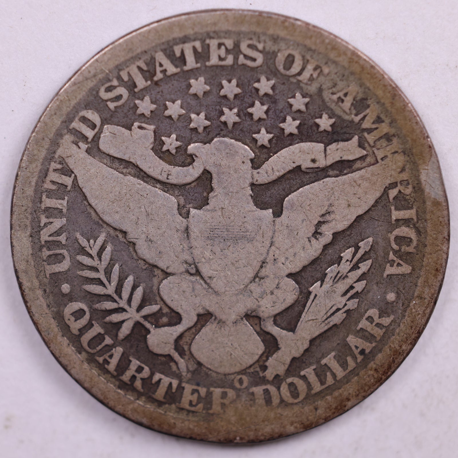 1896 Barber Quarter, Good Circulated Coin, Store #QR1149
