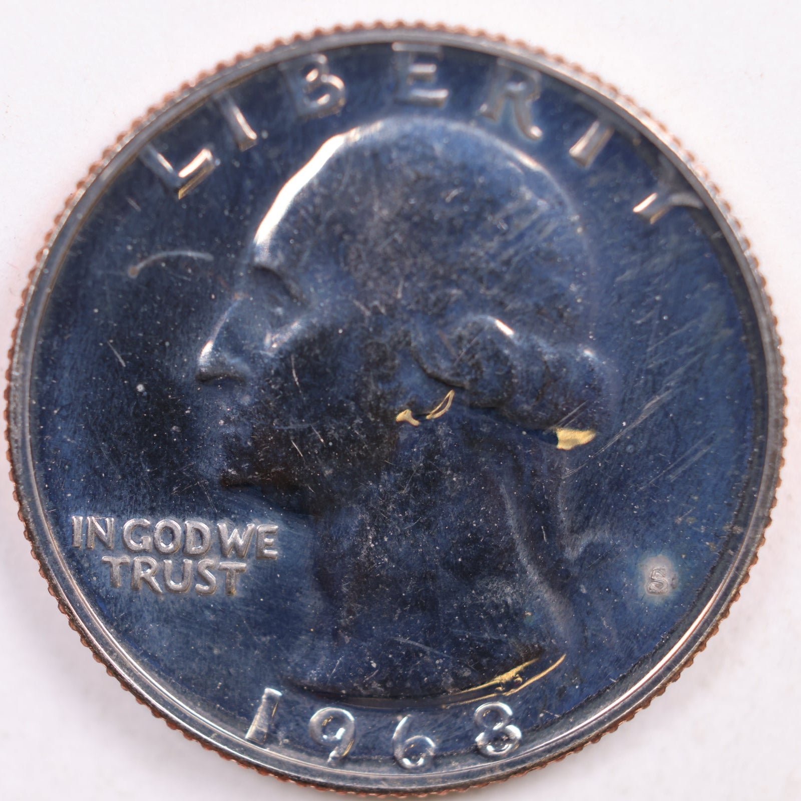 1968 Washington Quarter, Proof Uncirculated Coin, Store #QR1151