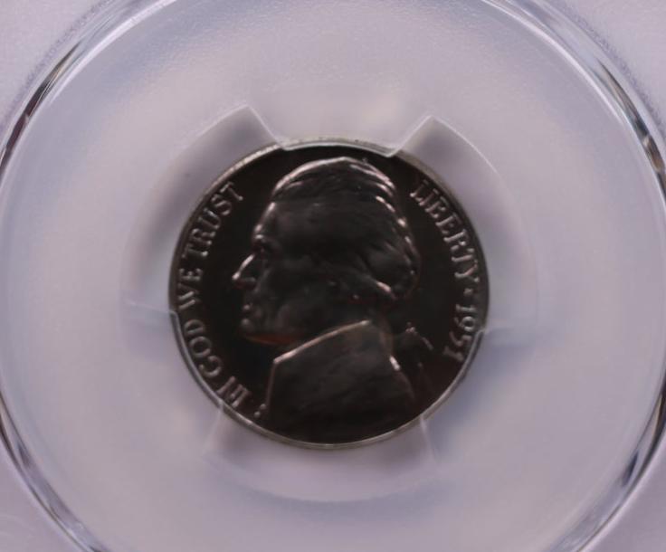 1951 5 Cent., Proof Jefferson Nickel., PCGS PR66., Store #1674
