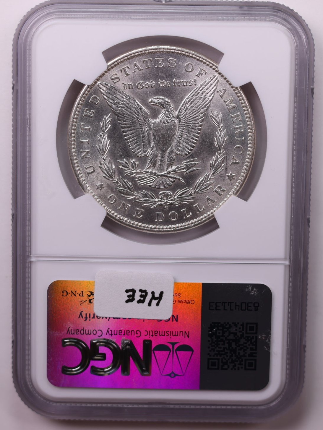 1899-S Morgan Silver Dollar., NGC MS-61., Store #1677