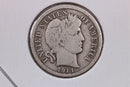 1914 10 Cent., Barber Silver Dime., Fine.,  Coin., Store