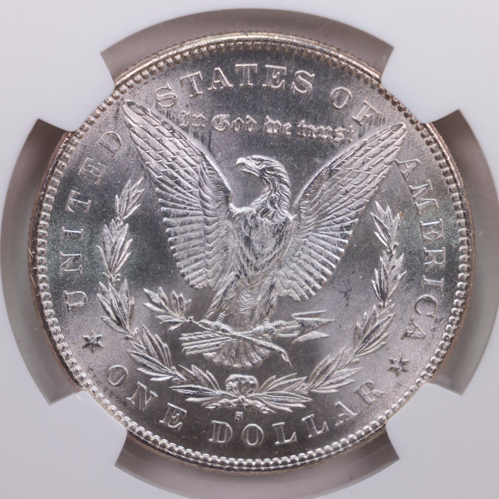 1878-S Morgan Silver Dollar., NGC Certified, MS-64., Store#GDR086