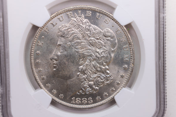 1883-O Morgan Silver Dollar., NGC Certified MS-62., Store Sale #GDR089