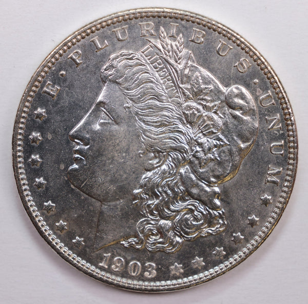 1903 Morgan Silver Dollar., Mint State, Proof Like., Store Sale #DR0630