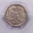 1911 10 Cent., Barber Silver Dime., PCGS Certified MS-63., Store