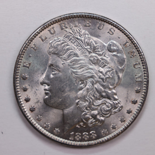 1888 Morgan Silver Dollar., Mint State, Condition., Store Sale #DR0632