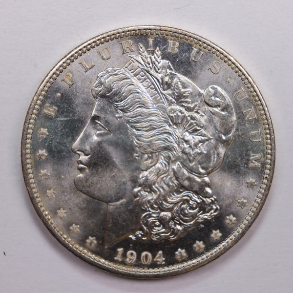 1904-O Morgan Silver Dollar., Mint State, Condition., Store Sale #DR0634