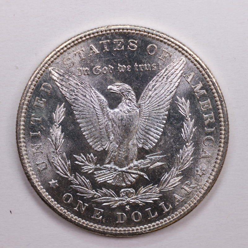 1882-S Morgan Silver Dollar., Mint State, Proof Like., Store Sale