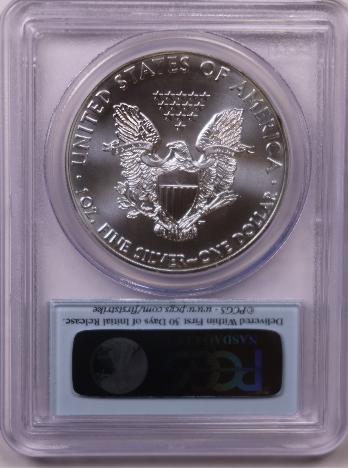 2013 (W) American Silver Eagle, First Strike, PCGS MS-70, Store#AE0328