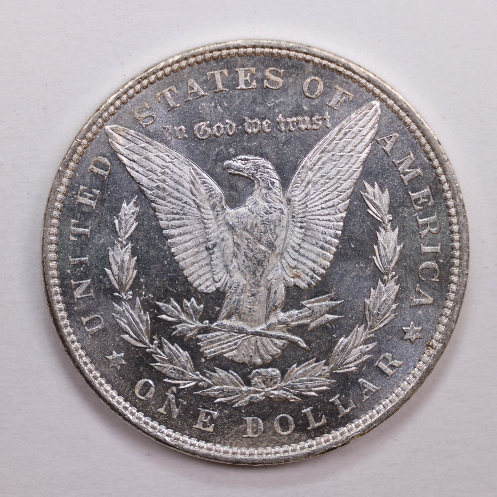 1887 Morgan Dollar, Mint State Proof-like Uncirculated Coin, Store #DR0647
