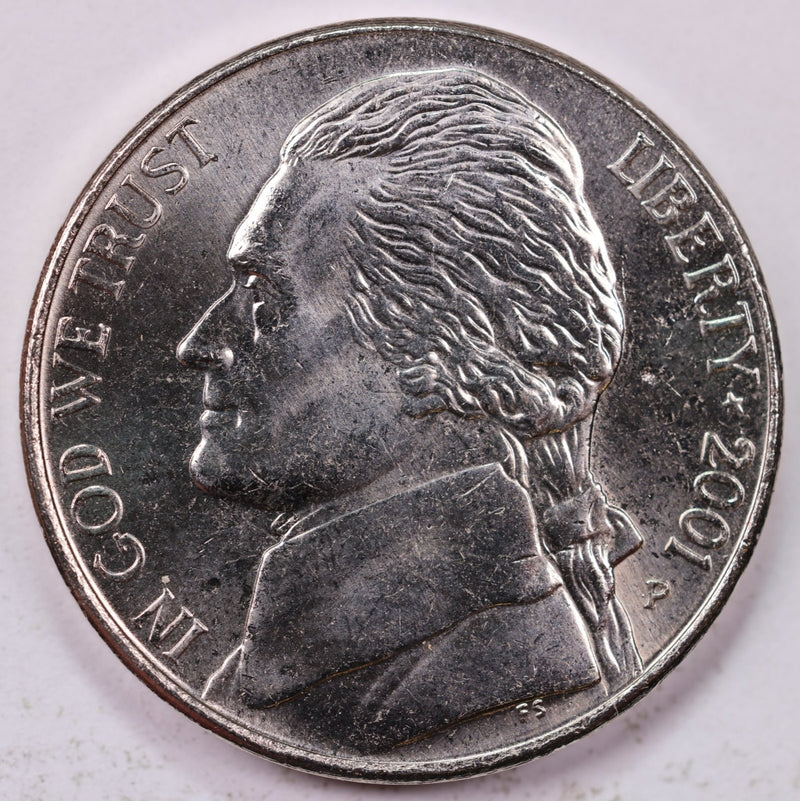 2001-P Jefferson Nickel, Uncirculated coin, Store