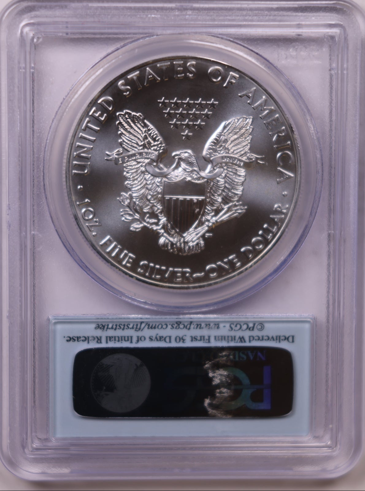2013 (W) American Silver Eagle, First Strike, PCGS MS-70, Store#AE0329