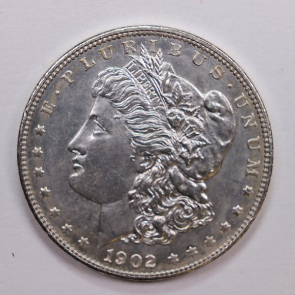 1902 Morgan Silver Dollar., Mint State, Proof Like., Store Sale #DR0649