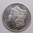 1887 Morgan Silver Dollar., Mint State Proof Like., Store Sale