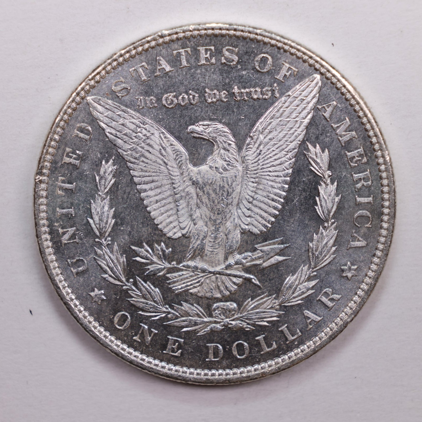 1887 Morgan Dollar, Mint State Proof-like Uncirculated Coin, Store #DR0657
