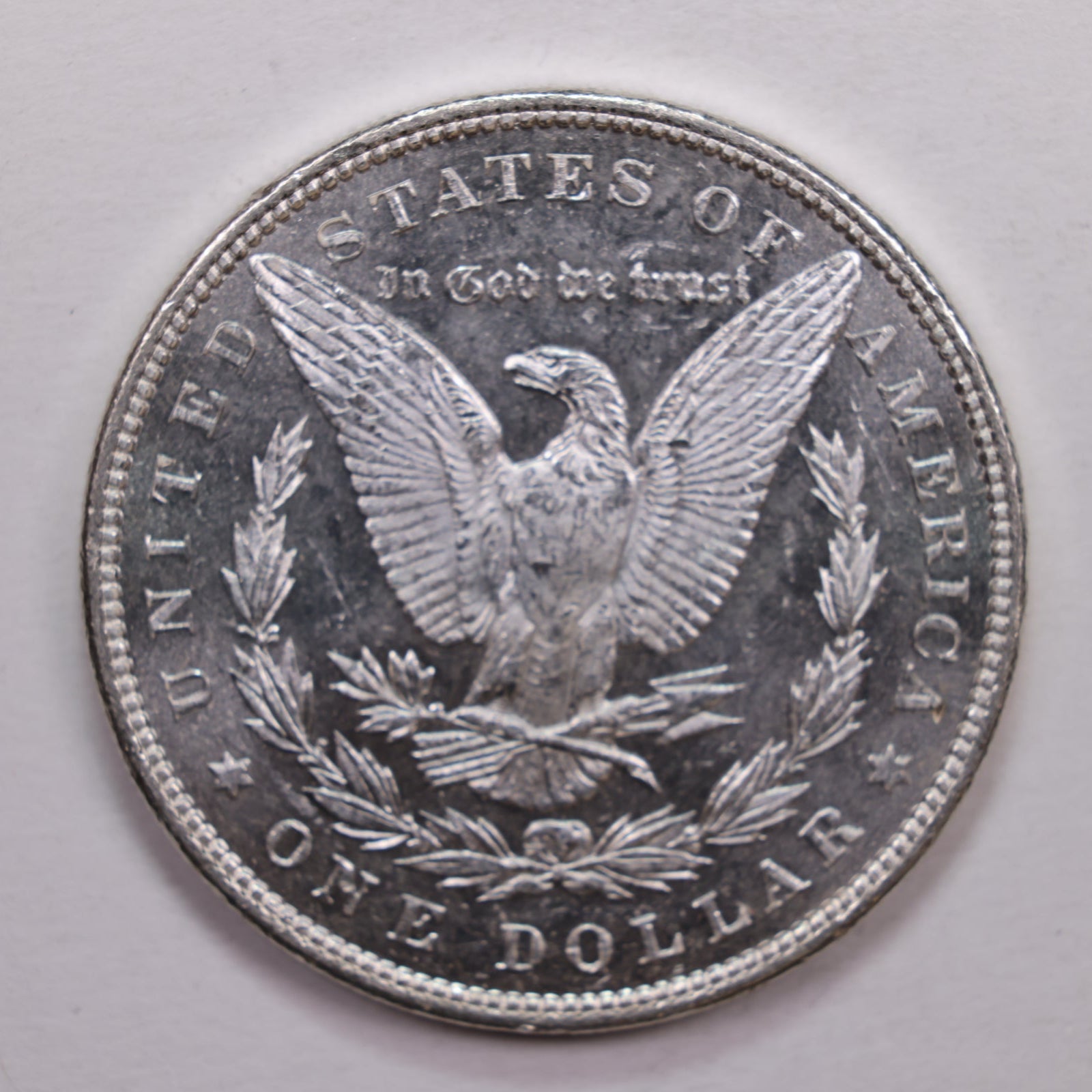 1887 Morgan Dollar, Mint State Proof-like Uncirculated Coin, Store #DR0658
