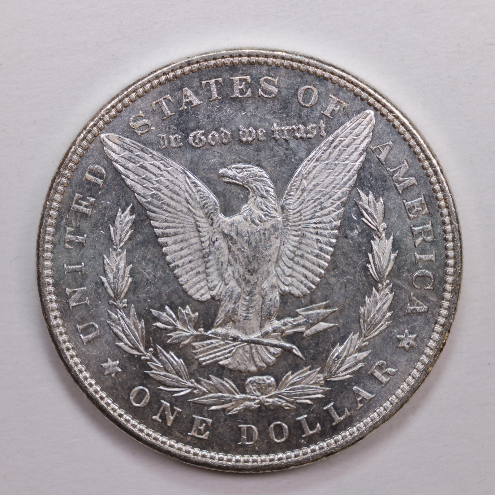 1887 Morgan Dollar, Mint State Proof-like Uncirculated Coin, Store #DR0660