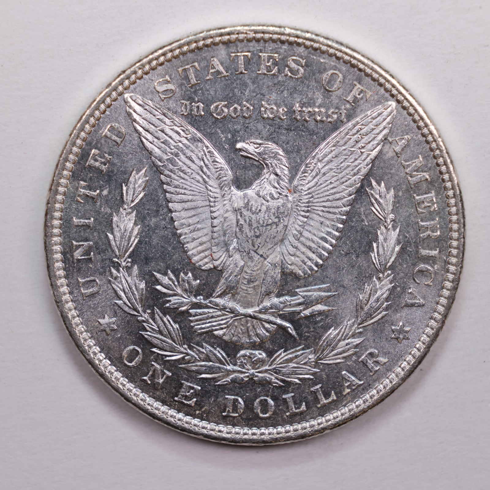 1887 Morgan Dollar, Mint State Proof-like Uncirculated Coin, Store Sale #DR0664