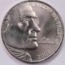 2005-D Jefferson Nickel (Coast), Uncirculated coin, Store