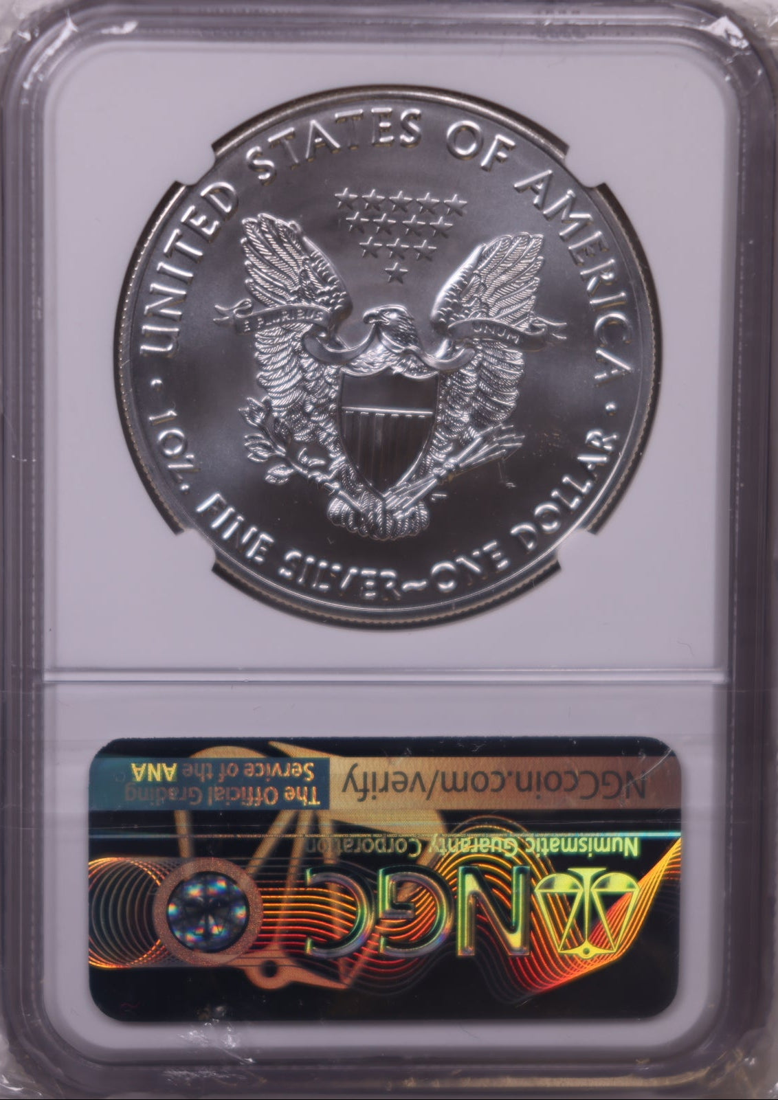 2019 American Silver Eagle, First Release, NGC MS-70, Store#AE0341
