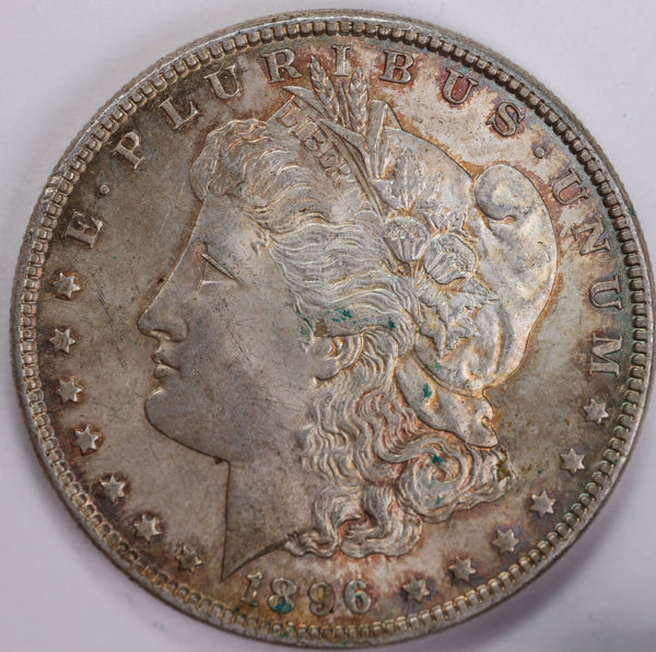 1896 Morgan Silver Dollar, Affordable Circulated Coin. Store Sale #03851