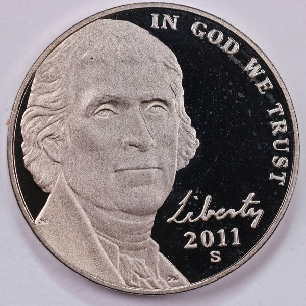 2011-S Jefferson Nickel, Proof coin, Store #PN011S