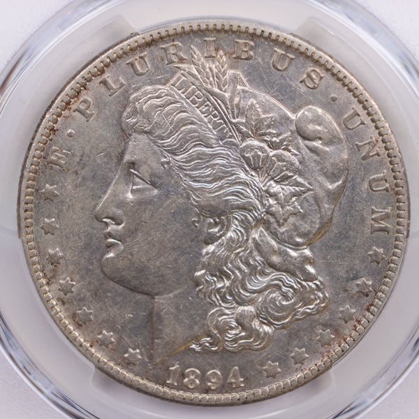 1894-O Morgan Silver Dollar., PCGS AU-50, Circulated Coin., Store Sale #GDR0103