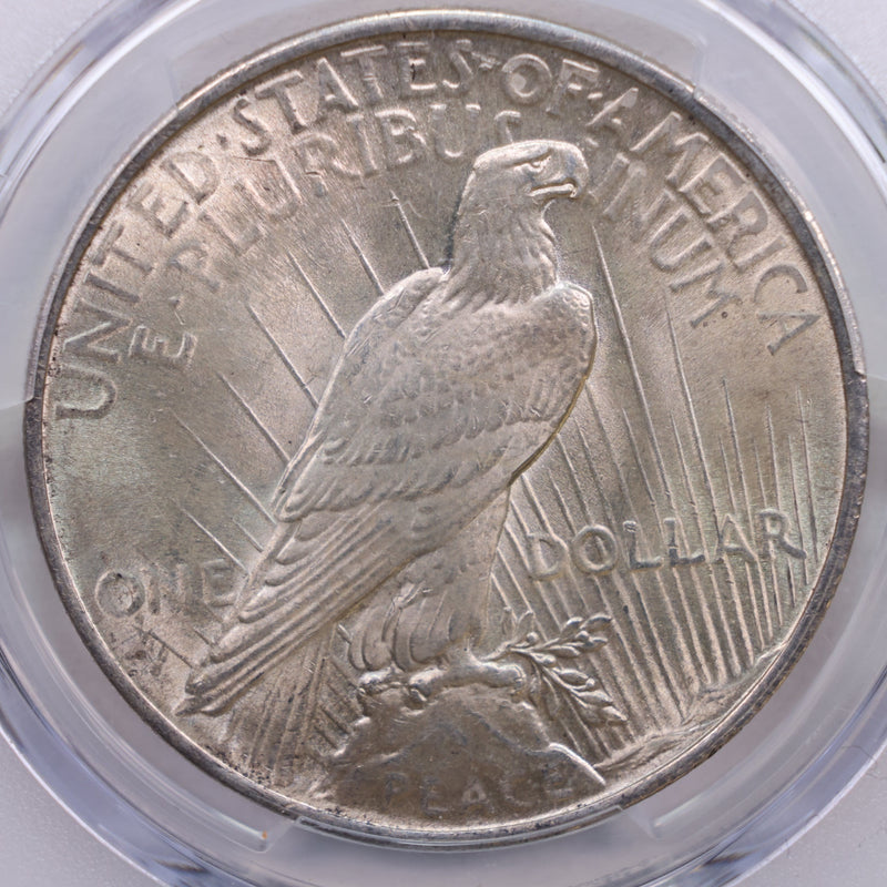 1924 Peace Silver Dollar., PCGS MS-63, Nice Eye Appeal., Store Sale