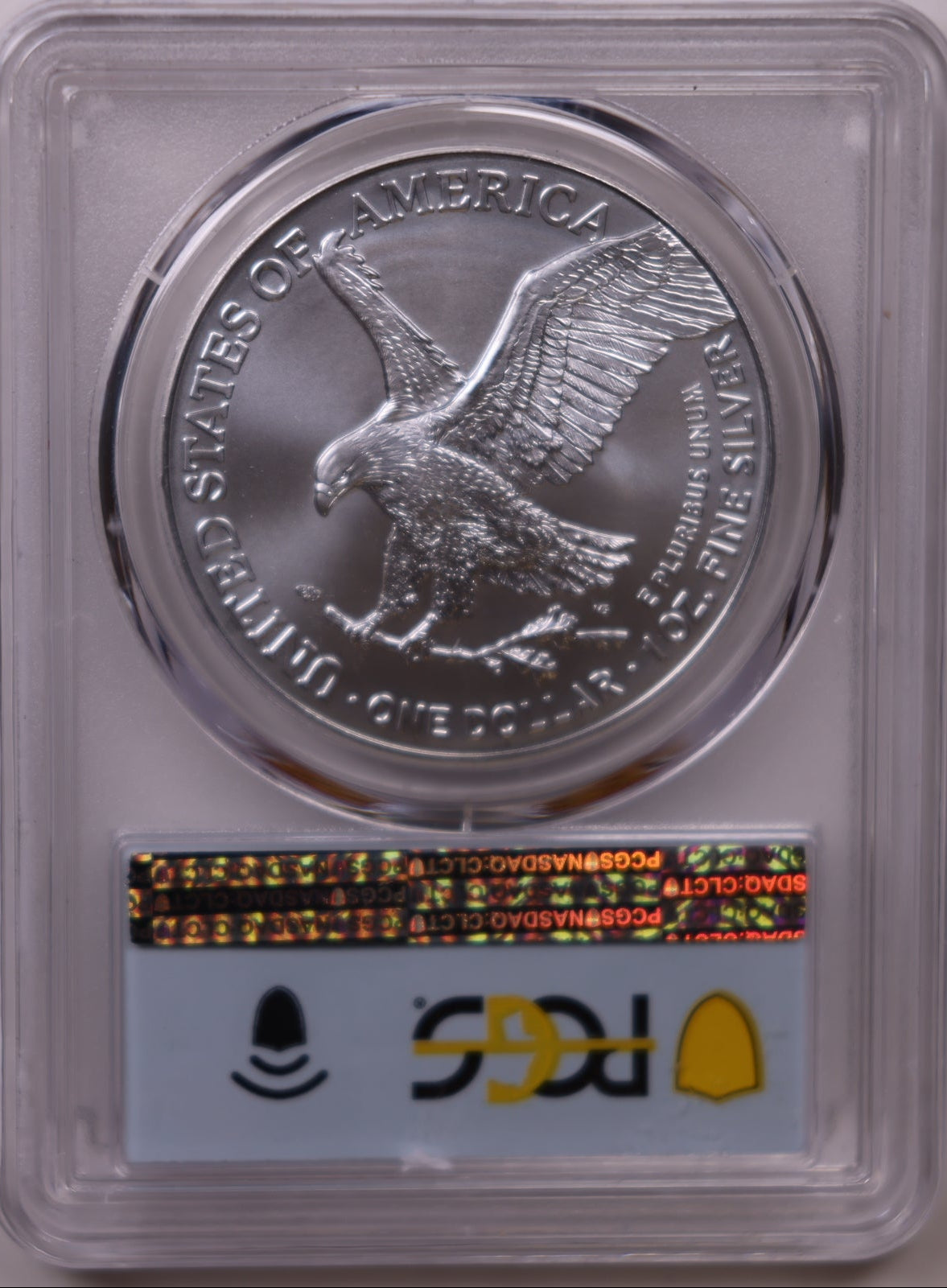 2021 American Silver Eagle Type 2, First Day of Issue, PCGS MS-70, Store#AE0351