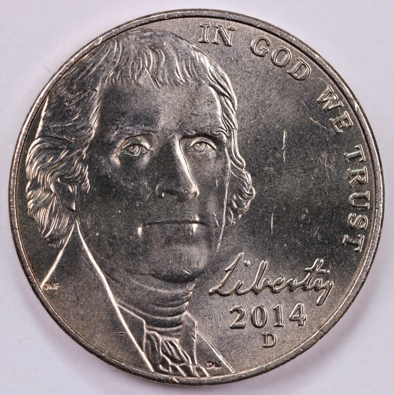 2014-D Jefferson Nickel, Uncirculated coin, Store