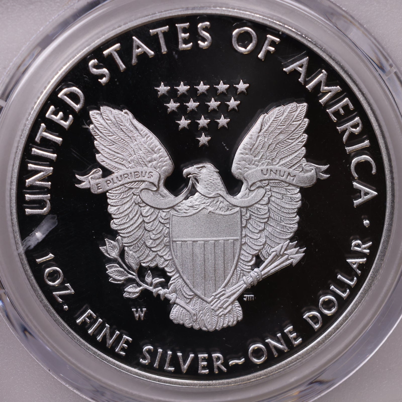 2021-W American Silver Eagle Type 1, First Day of Issue, PCGS PR-70DCAM, Store#AE0354