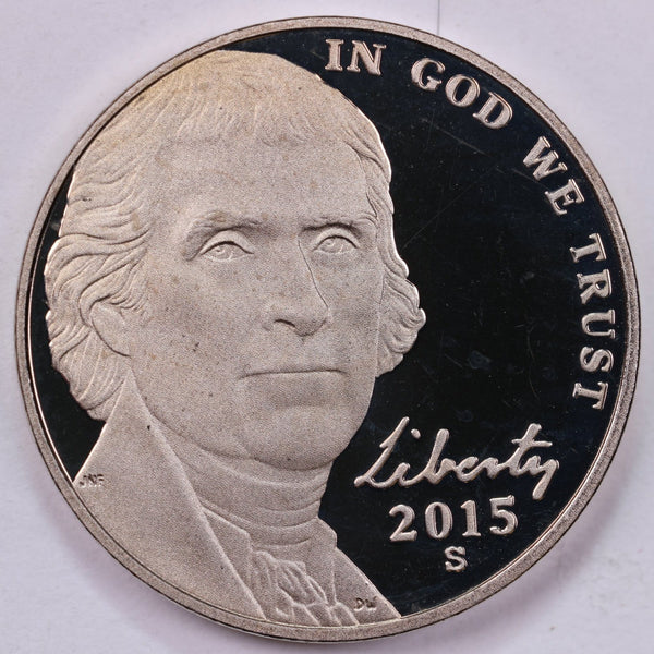 2015-S Jefferson Nickel, Proof coin, Store #PN015S