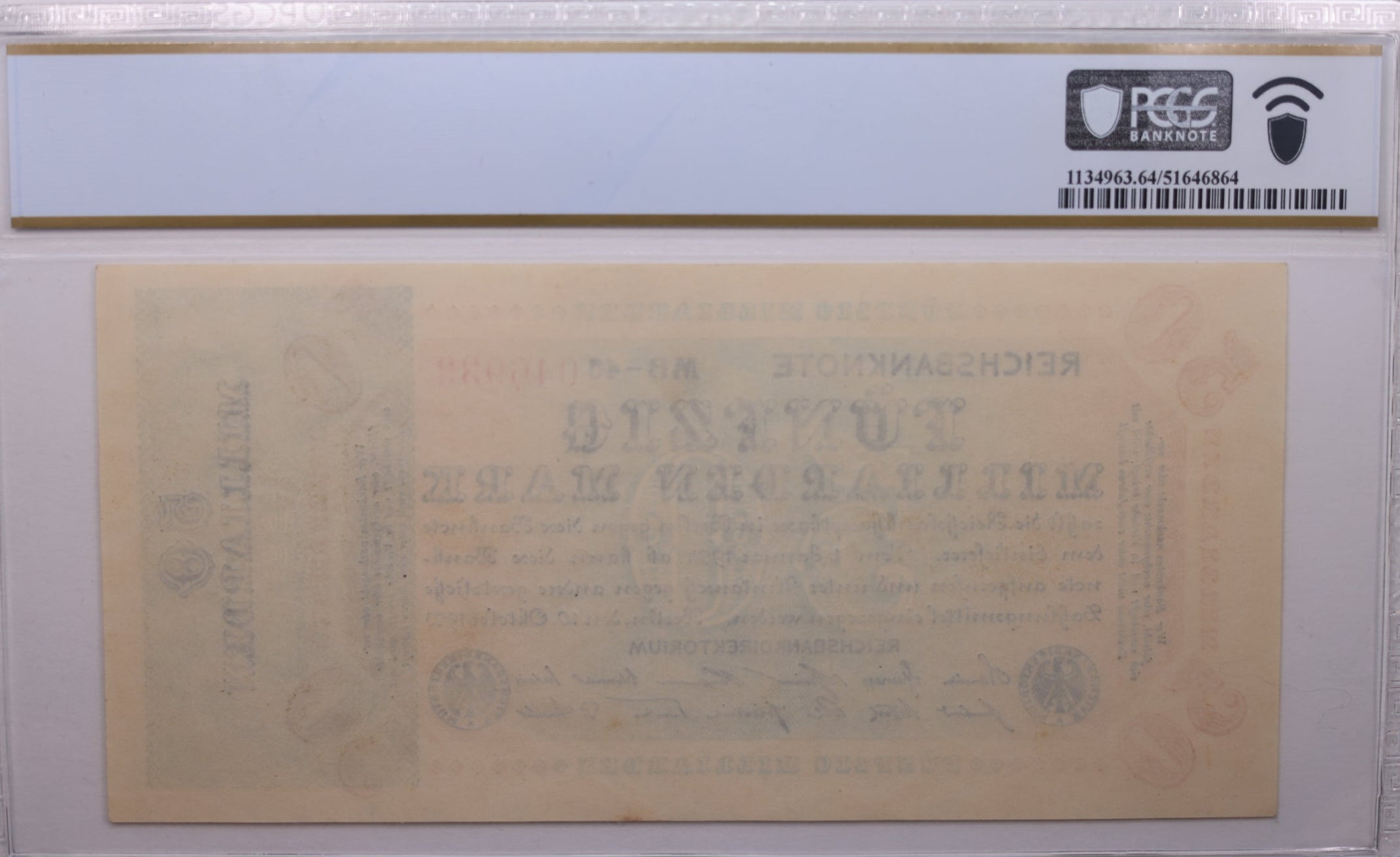 1923 Germany, 50 Milliarden Mark., Pick# 120a., PCGS CU-64., Store #GWC010