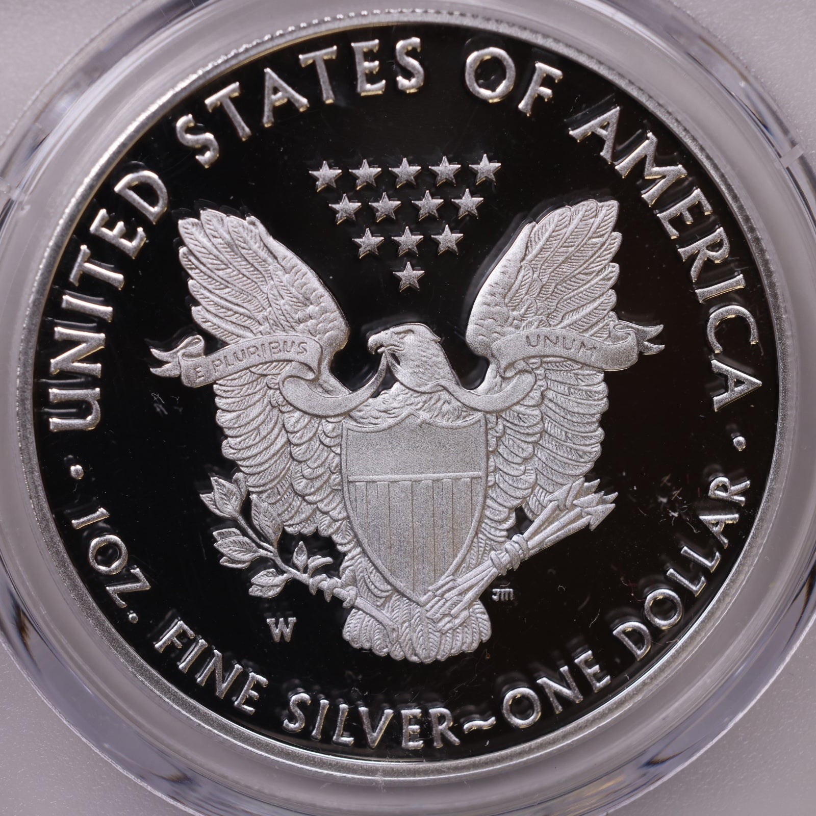 2021-W American Silver Eagle Type 1, First Day of Issue, PCGS PR-70DCAM, Store#AE0355