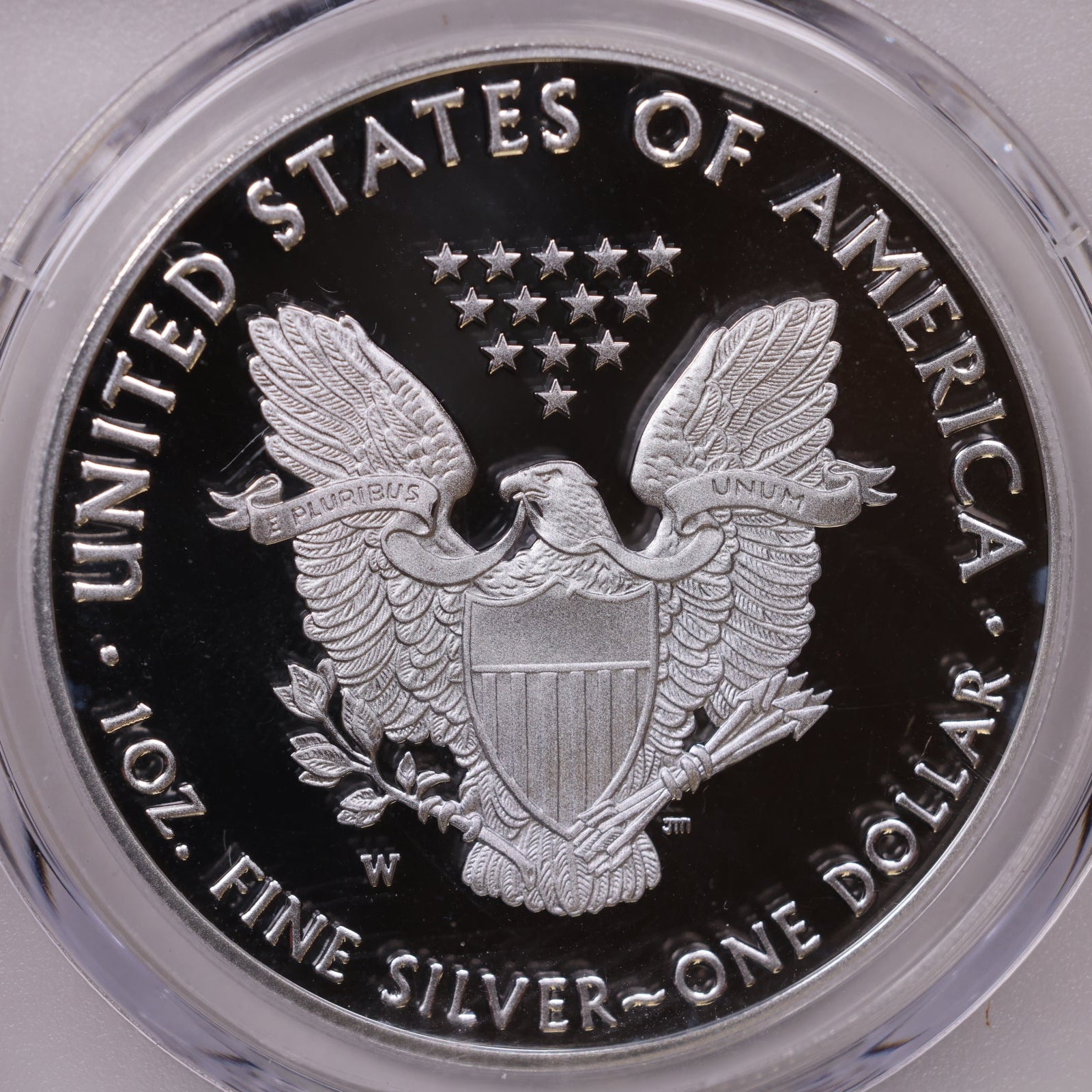 2021-W American Silver Eagle Type 1, First Day of Issue, PCGS PR-70DCAM, Store#AE0357