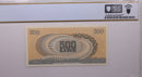 1966 500 Lire., Repubblica Italy., PCGS CU-64 PPQ., Store