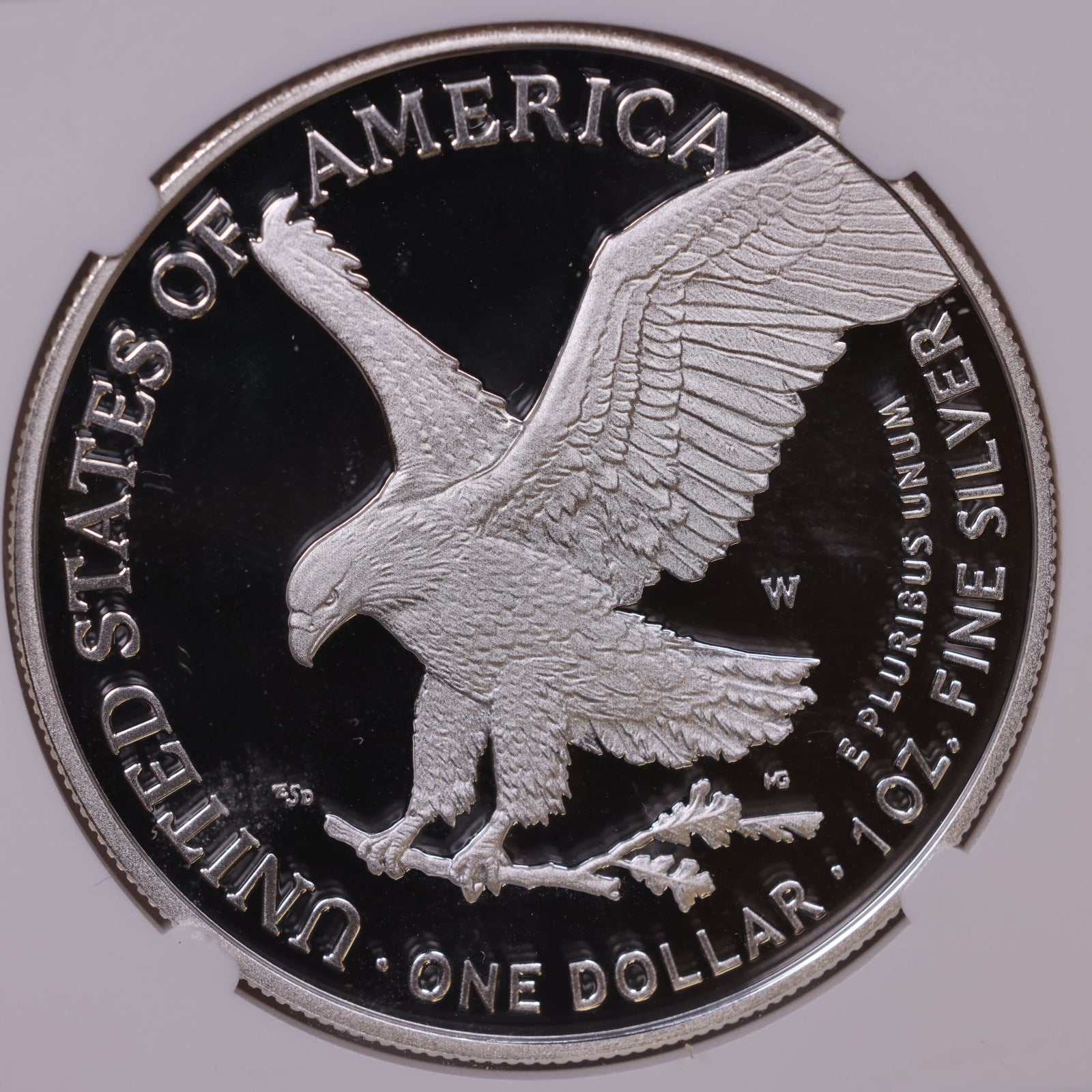 2021-W American Silver Eagle Type 2, First Day of Issue, NGC PF-70, Store#AE0358