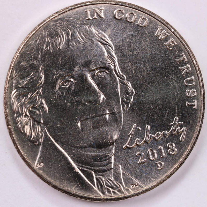 2018-D Jefferson Nickel, Uncirculated coin, Store