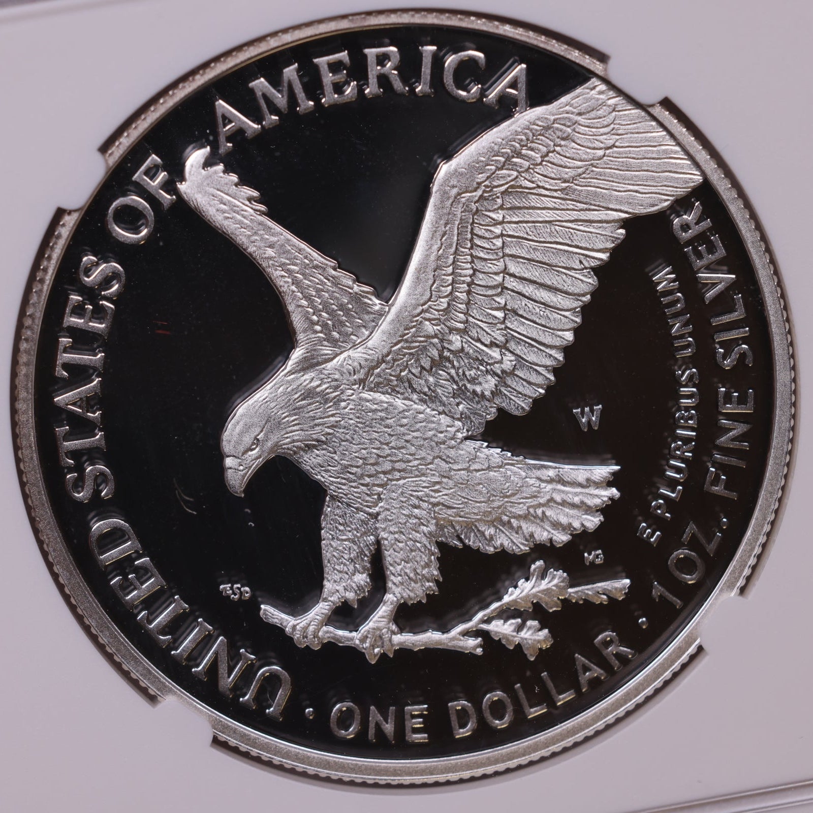 2021-W American Silver Eagle Type 2, NGC PF-70, Store#AE0360