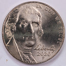 2020-P Jefferson Nickel, Uncirculated coin, Store