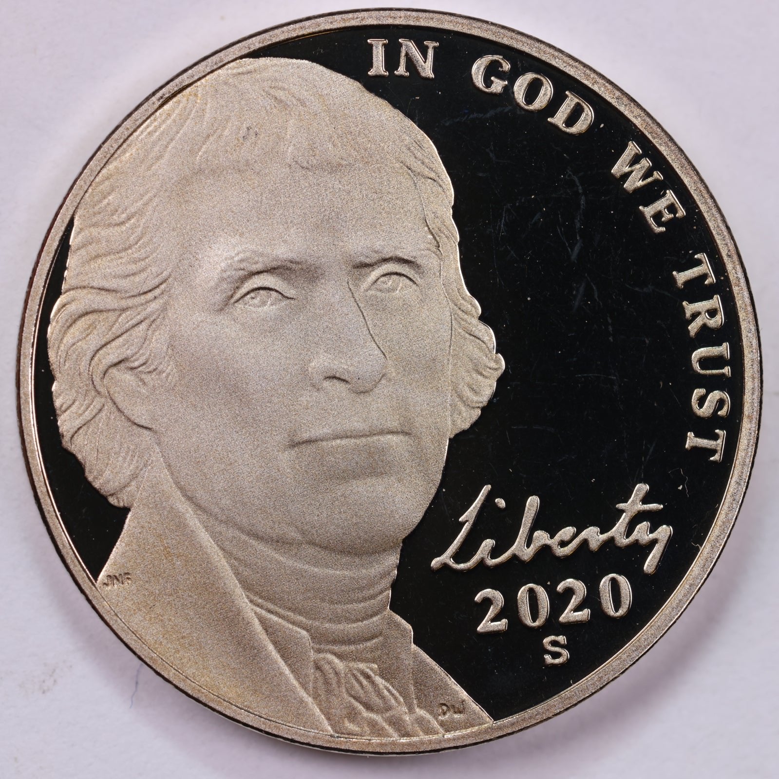 2020-S Jefferson Nickel, Proof coin, Store #PN020S