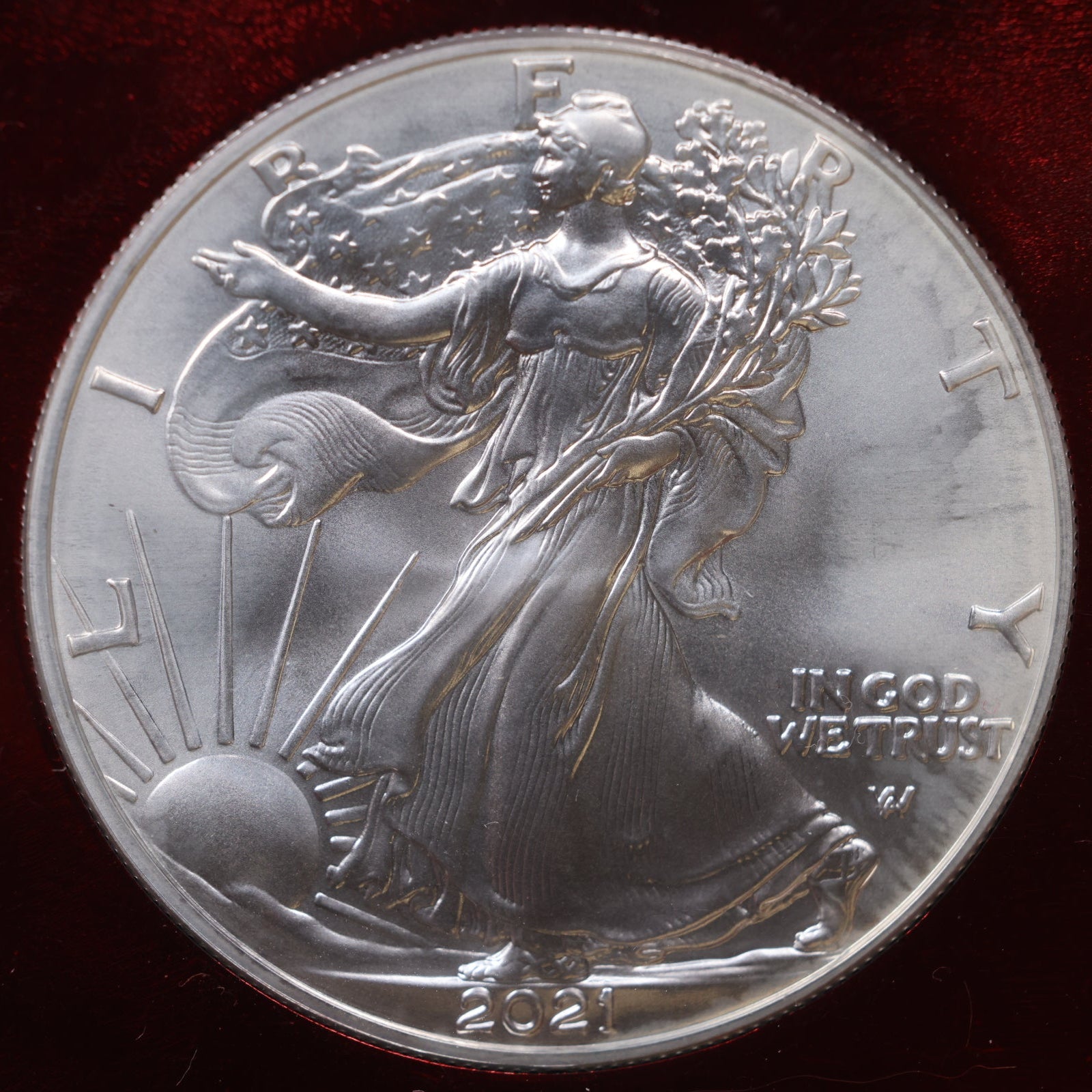 2021 American Silver Eagle Type 2, First Releases, NGC MS-70, Store#AE0362