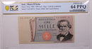 1969 1,000 Lire, Bank of Italy., PCGS CU-64 PPQ., Store